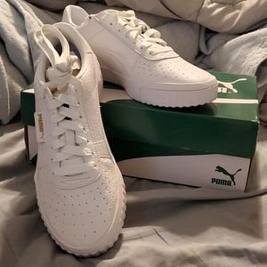 Puma Cali's white on white